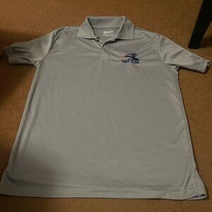 White Sox gray Sox Coca Cola short sleeved polo jersey M